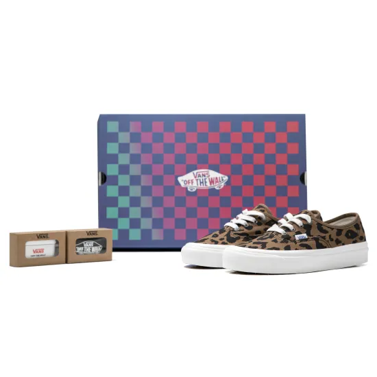 Vans Authentic Skateboarding Shoes Unisex Low-top Coffee