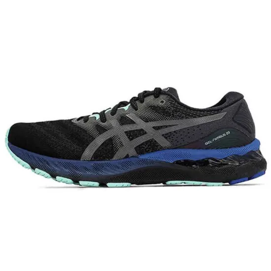 Asics GEL-Nimbus 23 Running Shoes Men Low-top Black/Blue