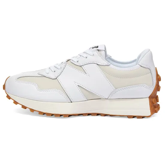 New Balance 327 White Moonbeam Gum Women's