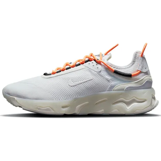 Nike React Live Running Shoes Men Low-top White/orange