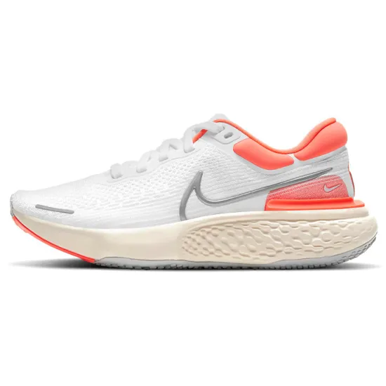 Nike ZoomX Invincible Run Flyknit White Bright Mango Women's
