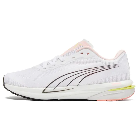 Puma Velocity Nitro 1 Running Shoes Women's Low-top Black/White/Pink