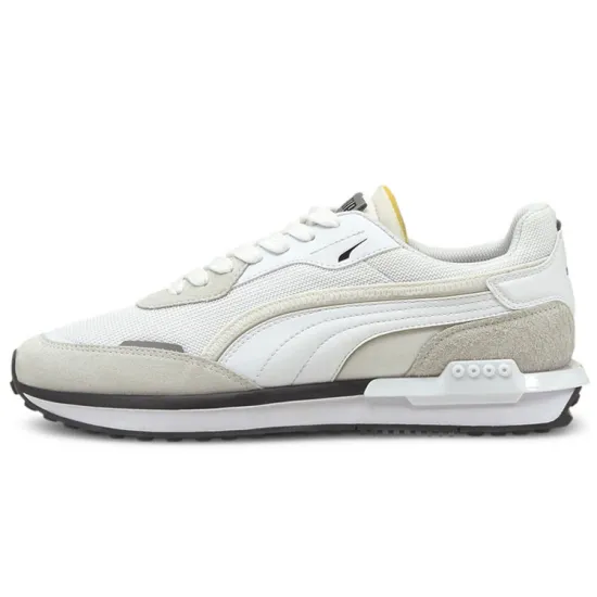 Puma City Rider 'B&W - White Black'