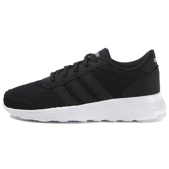 Adidas Neo Lite Racer Series Casual Shoes Women's Low-Top Black White Gray