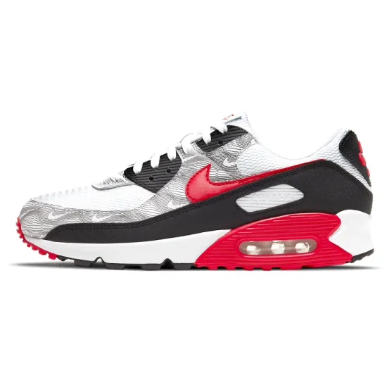 Nike Air Max 90 Topography White University Red