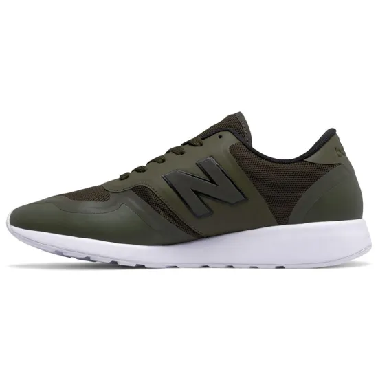 New Balance NB 420 Running Shoes Men Low-top Olive Green/white