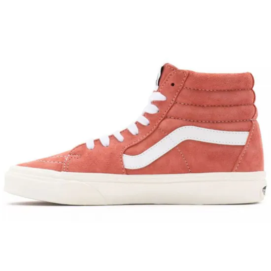 Vans SK8 Skateboarding Shoes Women's High-top Orange