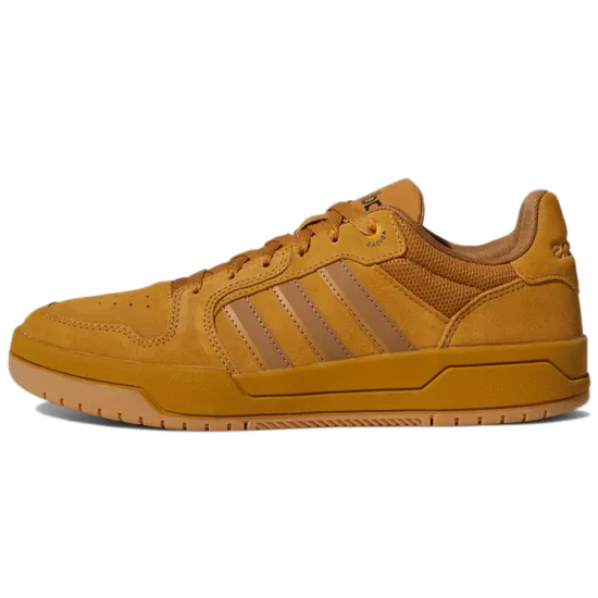 Adidas Neo Neo Entrap Low Tops Casual Skateboarding Shoes Yellow Unisex