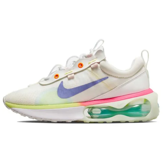 Nike Air Max 2021 Running Shoes Women's Low-top White/Green/Purple