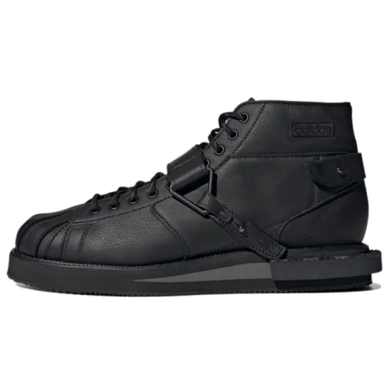 adidas originals Superstar Series Skateboarding Shoes Unisex Mid-top Black