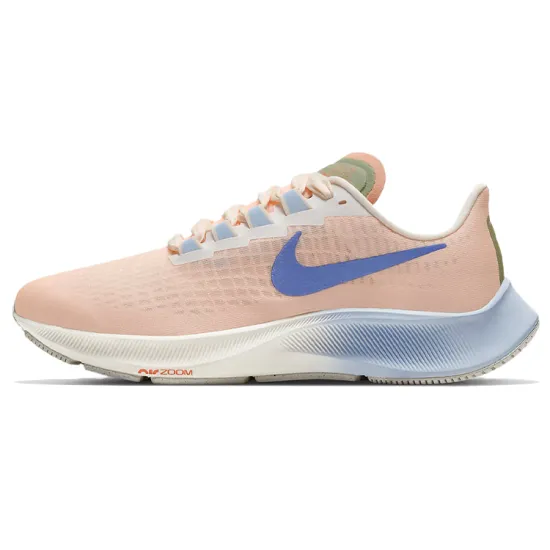 Nike Air Zoom Pegasus 37 Hydrogen Blue Electro Orange Women's