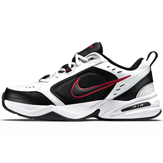 Nike Air Monarch Iv 4E Wide White Red