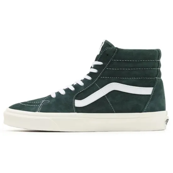 Vans SK8 Skateboarding Shoes Unisex High-top Green/white