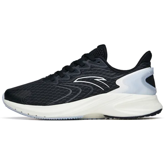 Anta Running Collection Anti-Slip Wear-Resistant Low-Top Running Shoes Women's Black Purple