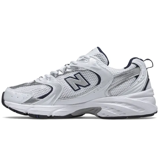 New Balance NB 530 Running Shoes Unisex Low-top White/Silver