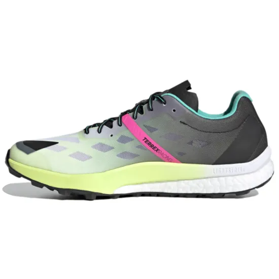 Adidas Terrex Speed Ultra Trail Running 'Yellow Grey White'