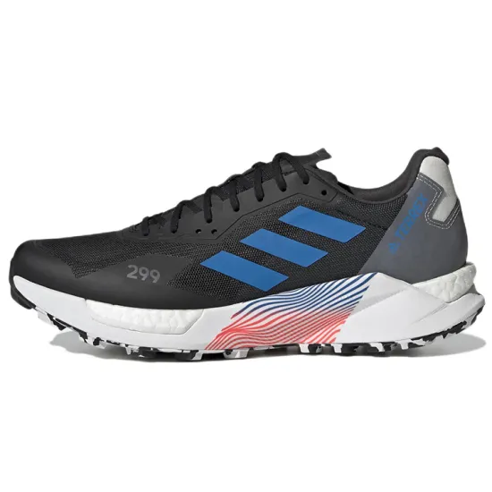 Adidas Terrex Agravic Ultra Trail 'Black Blue Rush'