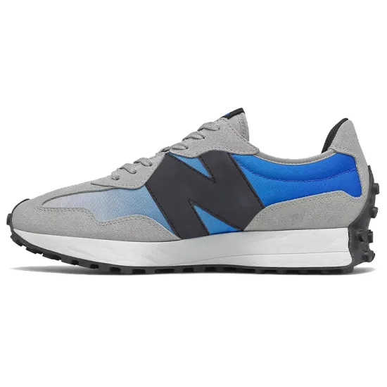 New Balance 327 Light Aluminum Cobalt Blue