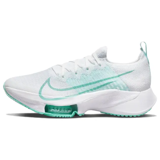 Nike Air Zoom Tempo Next% Running Shoes Women's Low-top White/Royal Blue