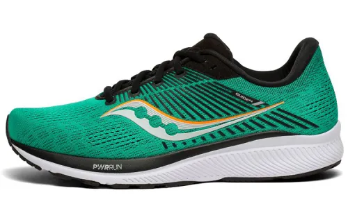 Saucony Guide 14 Cushioning Slip Resistant Abrasion Resistant Breathable Lightweight Low top Running Shoes Men's Green