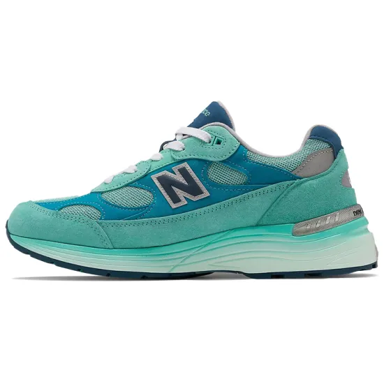 New Balance 992 MiUSA Blue Silver Metallic