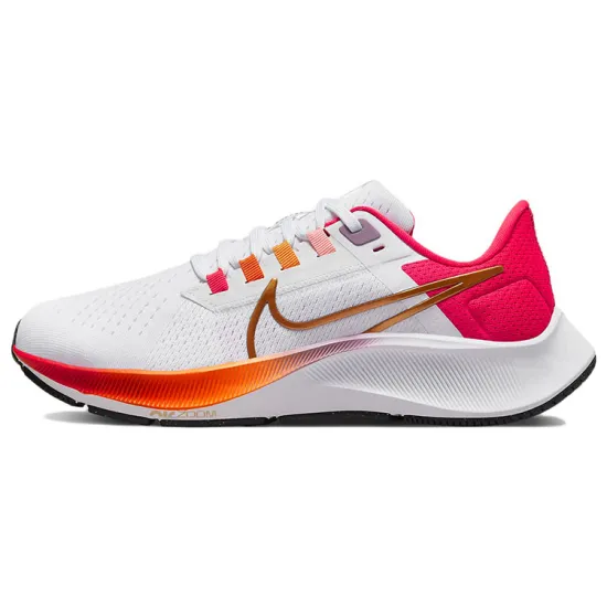 Nike Pegasus 38 Running Shoes Women's Low-top White/gold/powder