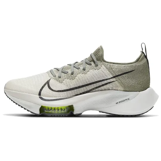 Nike Air Zoom Tempo Next% Running Shoes Men Low-top White/Gray