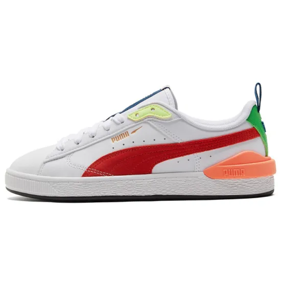 Puma Suede Bloc 'White Cherry Tomato'