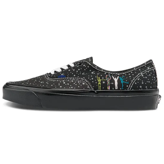 Vans Authentic Skateboarding Shoes Unisex Low-top Black/white