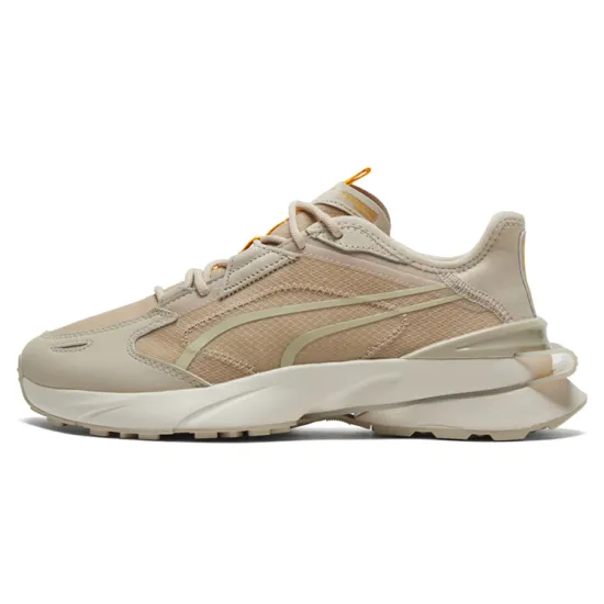 PUMA Pwrframe Series Running Shoes Unisex Low-top Yellowish