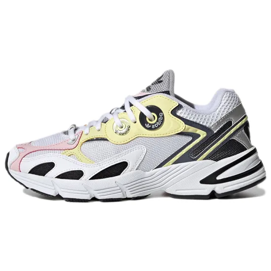 Adidas Astir White Black Yellow Pink Women's