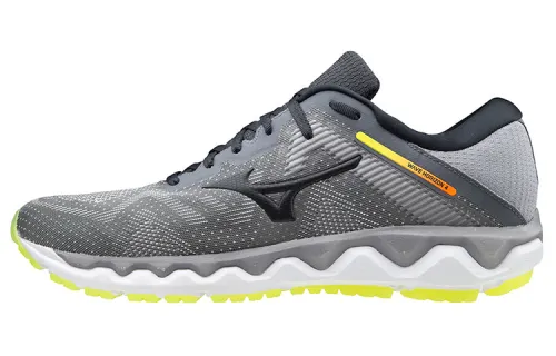 Mizuno Horizon 4 Breathable And Lightweight Low top Running Shoes Men's Gray Yellow