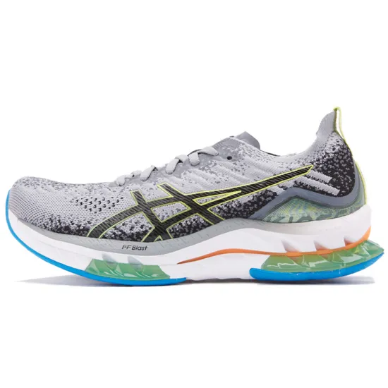 Asics Kinsei Blast Sheet Rock Grey Glow Yellow