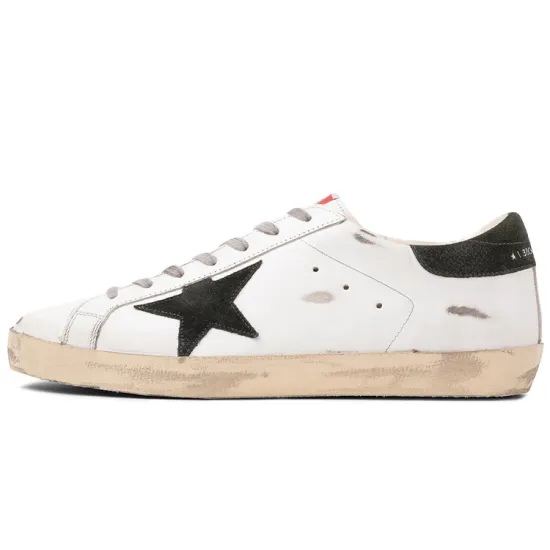 Golden Goose Super-Star Sherpa Lining White Green