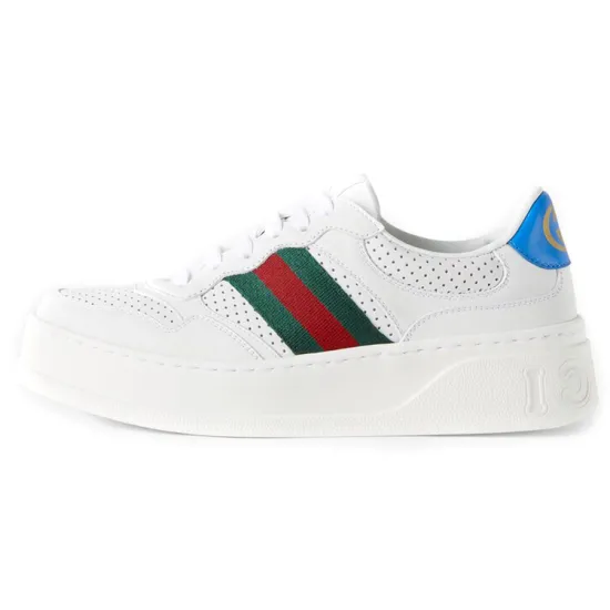 GUCCI Women's Chunky GG Web Sneaker 'White Blue'