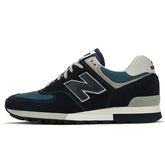 New Balance NB 576 Running Shoes Men Low-top Black/psychedelic Indigo