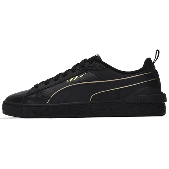 Puma Suede Bloc 'Liquid Metal - Black Team Gold'
