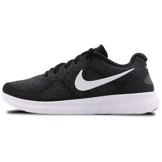 Nike Free RN Running Shoes Women's Low-top Black/white