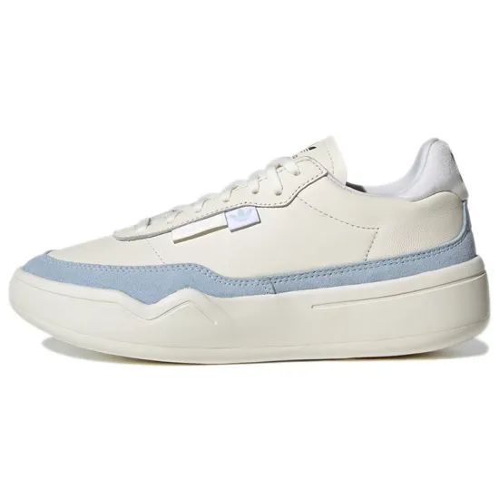 adidas originals Her Court Skateboarding Shoes Women's Low-top Gypsum White/blue/bright White