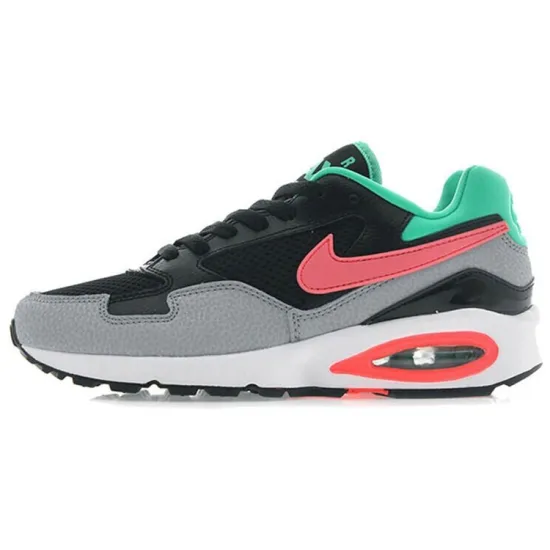 Nike Air Max ST Running Shoes Women's Low-top Black/Red/Green