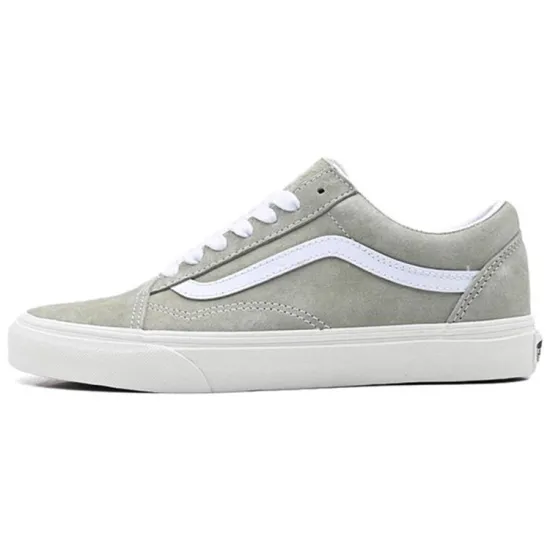 Old Skool Vans 'Pig Suede   Moss Grey'