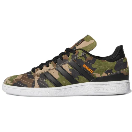 Adidas Originals Busenitz Skateboarding Shoes Men Low-top Green Camouflage