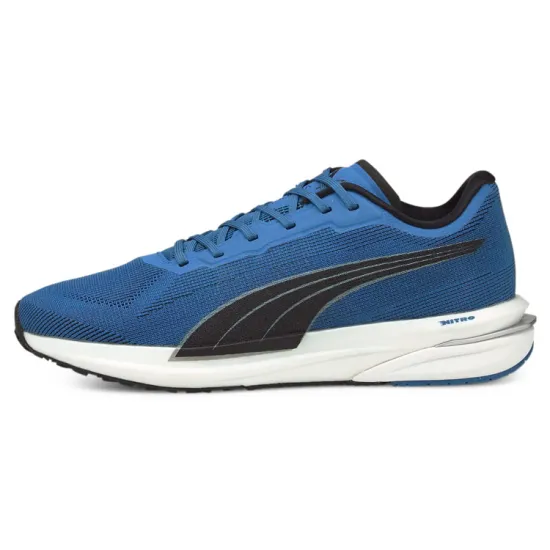 Puma Velocity Nitro 1 Running Shoes Men Low-top Blue