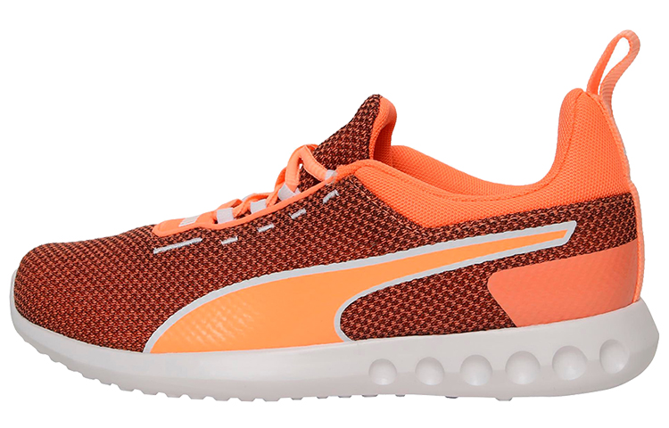 PUMA Concave Casual Shoes Women's Low Top Brown/Orange/White