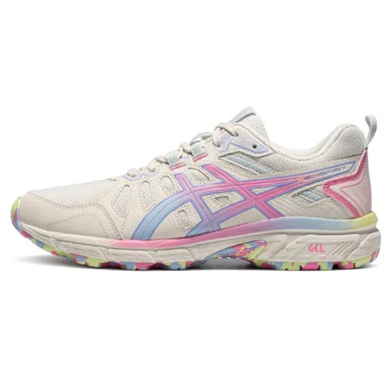 Asics Gel-Venture 7 Running Shoes Women's Low-top Beige/White