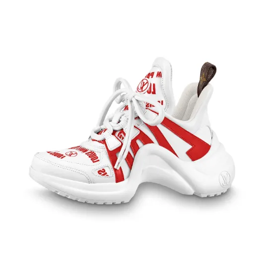 LOUIS VUITTON Lv Archlight Sneakers 'White Red' Women's