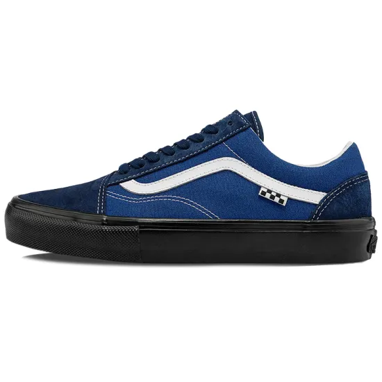 Vans Unisex Skate Old Skool Vcu Sneakers Black/Blue