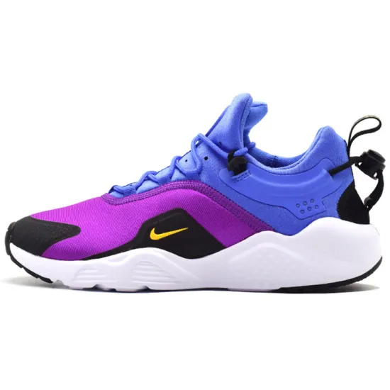 Nike Air Huarache City Move Running Shoes Women's Low-top Blue/purple/black