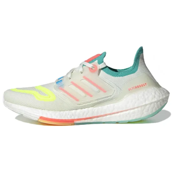 Adidas Ultra Boost 22 White Tint Turbo Mint Rush Women's
