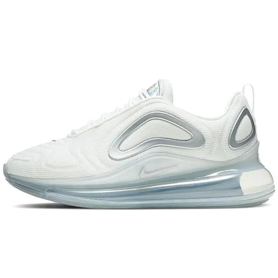Nike Air Max 720 Running Shoes Women's Low-top Silver/White